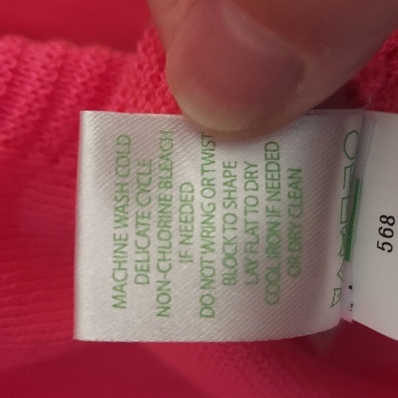 LILLY PULITZER Mini Ramona Fringe Long Sleeve Sweater in Barbie Pink - Picture 12 of 12